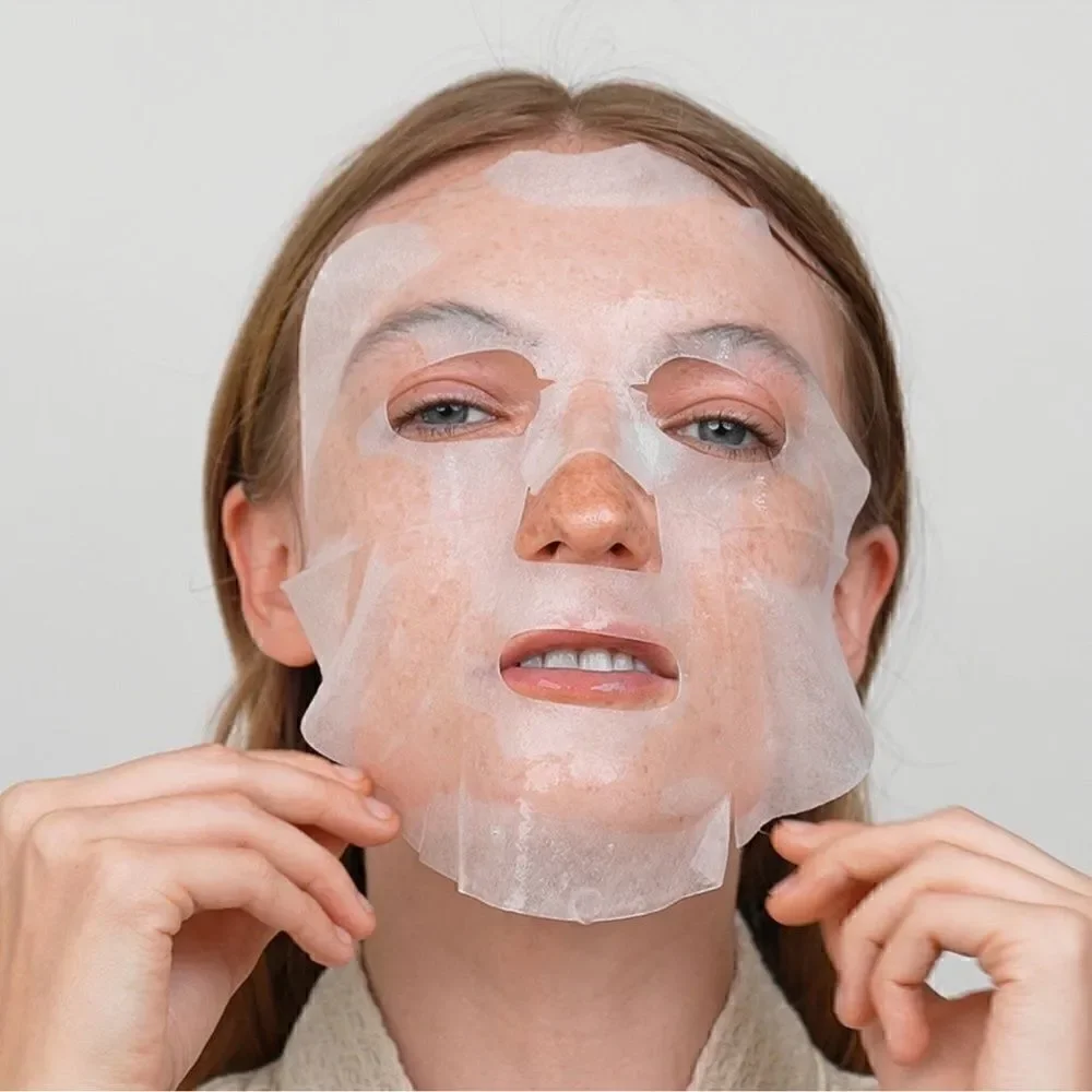 $6🌟 Diana Madison Beauty The Glow Factor Rose Hip Oil Hydrating Face Sheet Mask